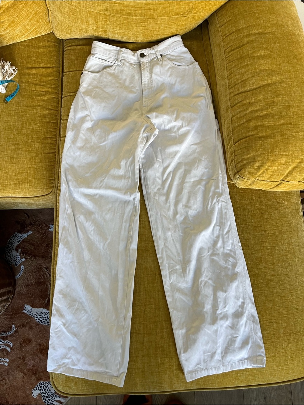 Vintage Rudie Blues baggy wide leg curvy jeans workwear